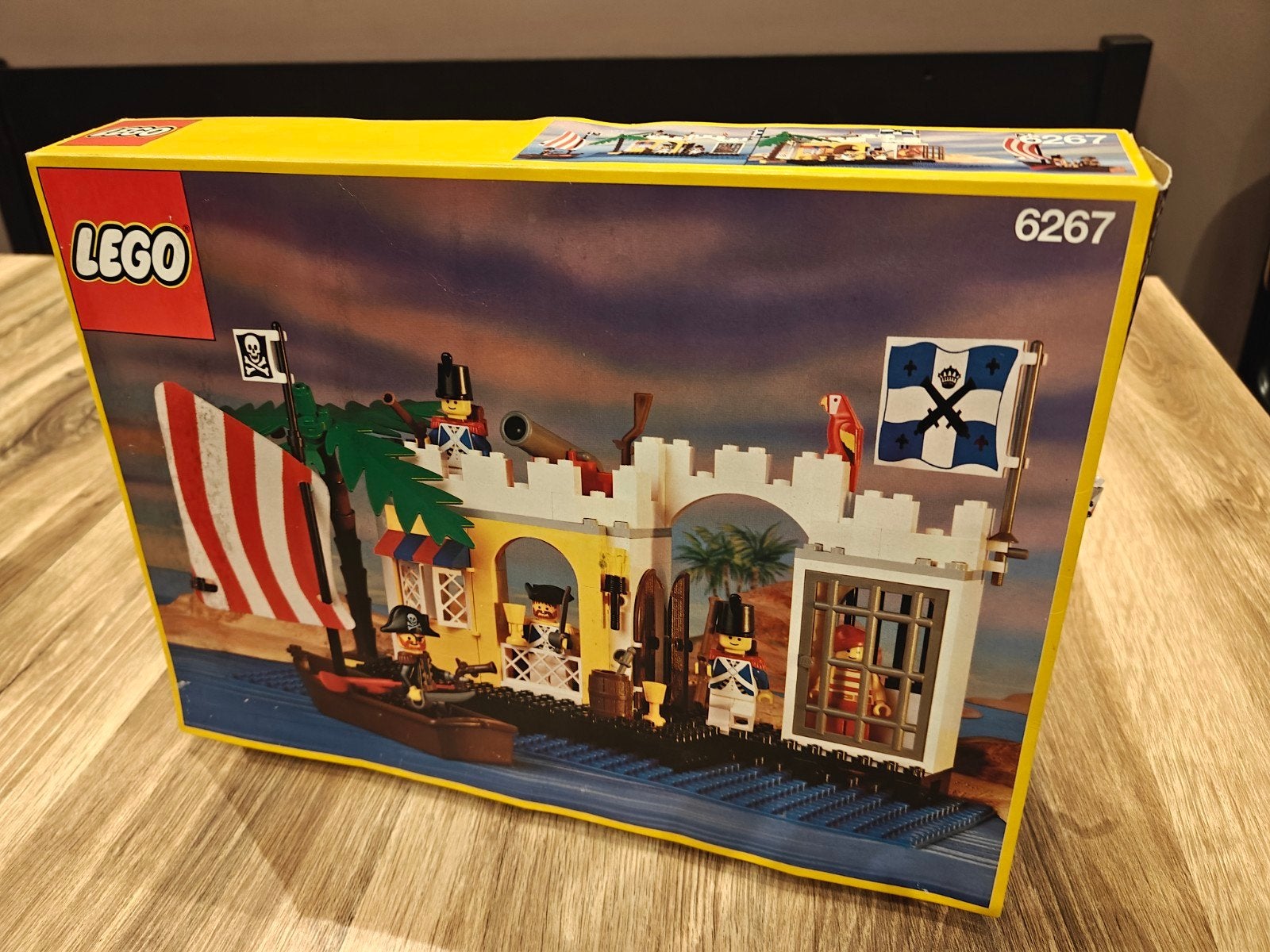 Lege doos LEGO Pirates 6267 Lagoon Lock-Up, Kinderen en Baby's, Gebruikt, Lego, Overige typen, Inclusief doos