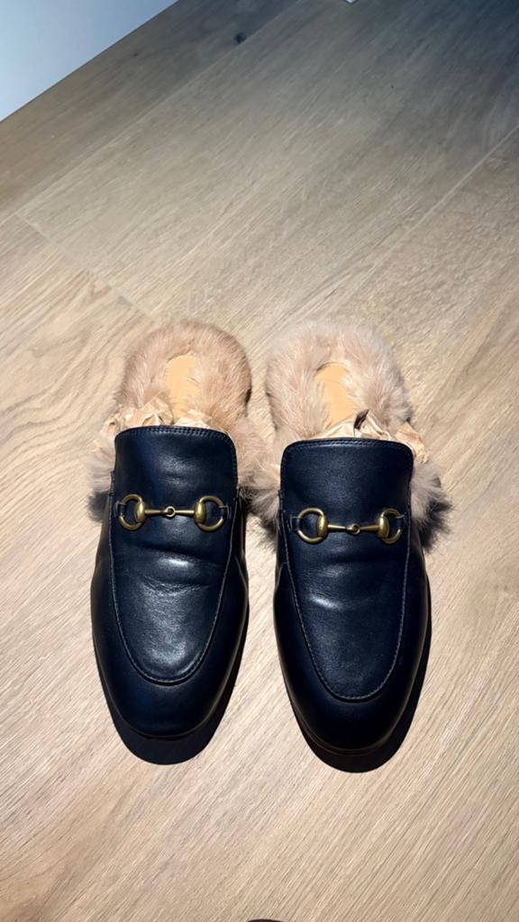 Gucci loafers, Ophalen of Verzenden, Zo goed als nieuw, Instappers, Zwart