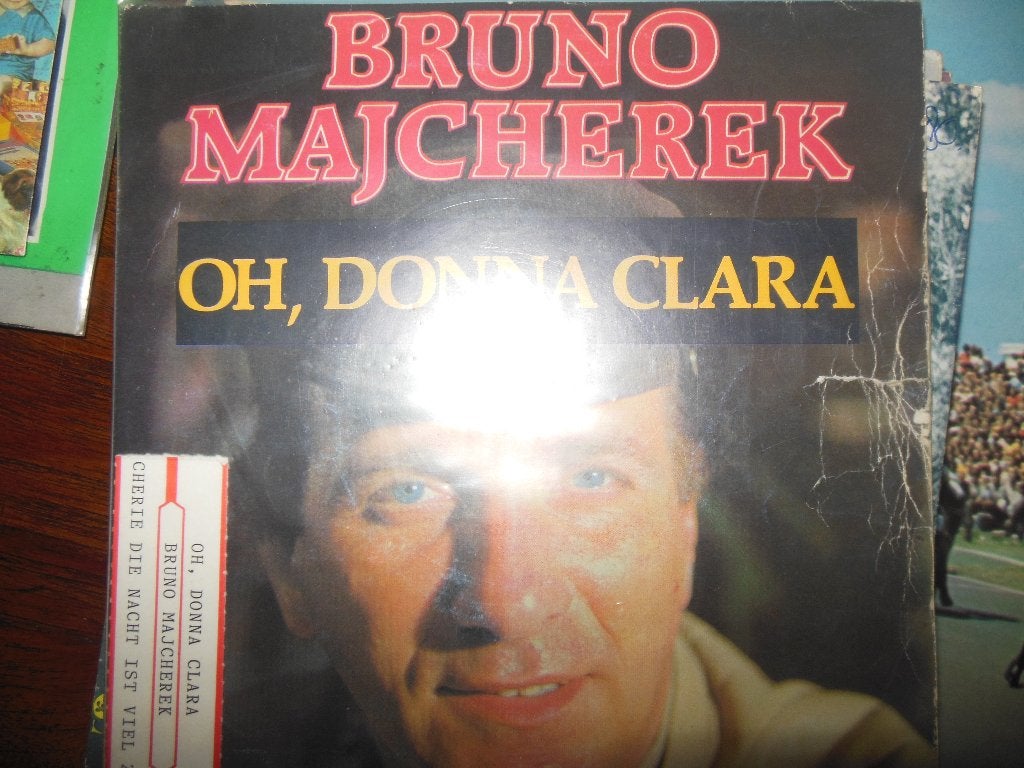 single bruno majcherek 45rpm vinyl oh.donna clara jukebox 7', Cd's en Dvd's, Gebruikt, Inclusief insert, 7 inch, Ophalen of Verzenden