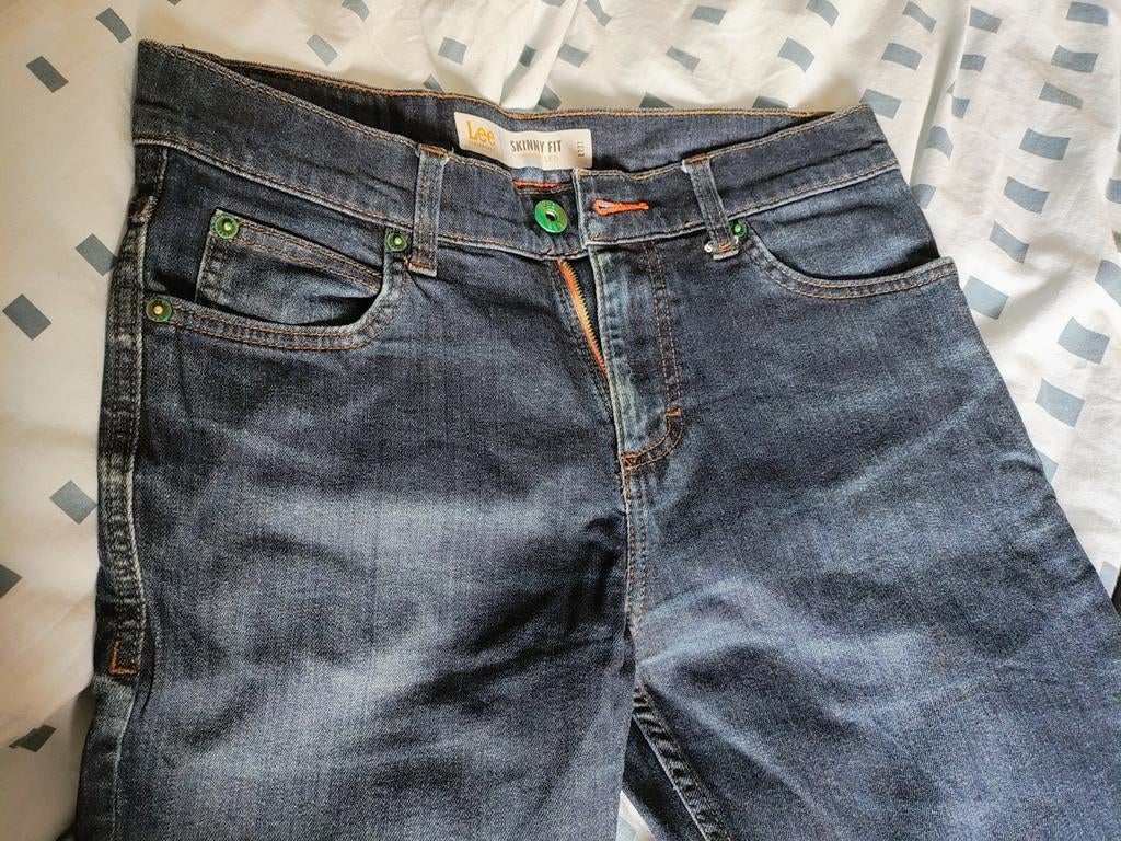 Lee jeans, Ophalen of Verzenden, Zo goed als nieuw, Blauw, W33 - W34 (confectie 48/50)