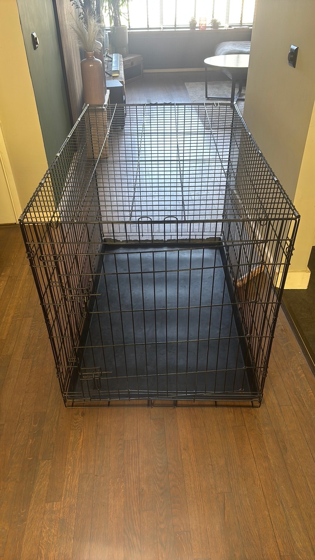 Hondenbench 122x75x 82, Dieren en Toebehoren, Hondenhokken, Ophalen, 65 tot 100 cm, Hondenhok, 110 cm of meer
