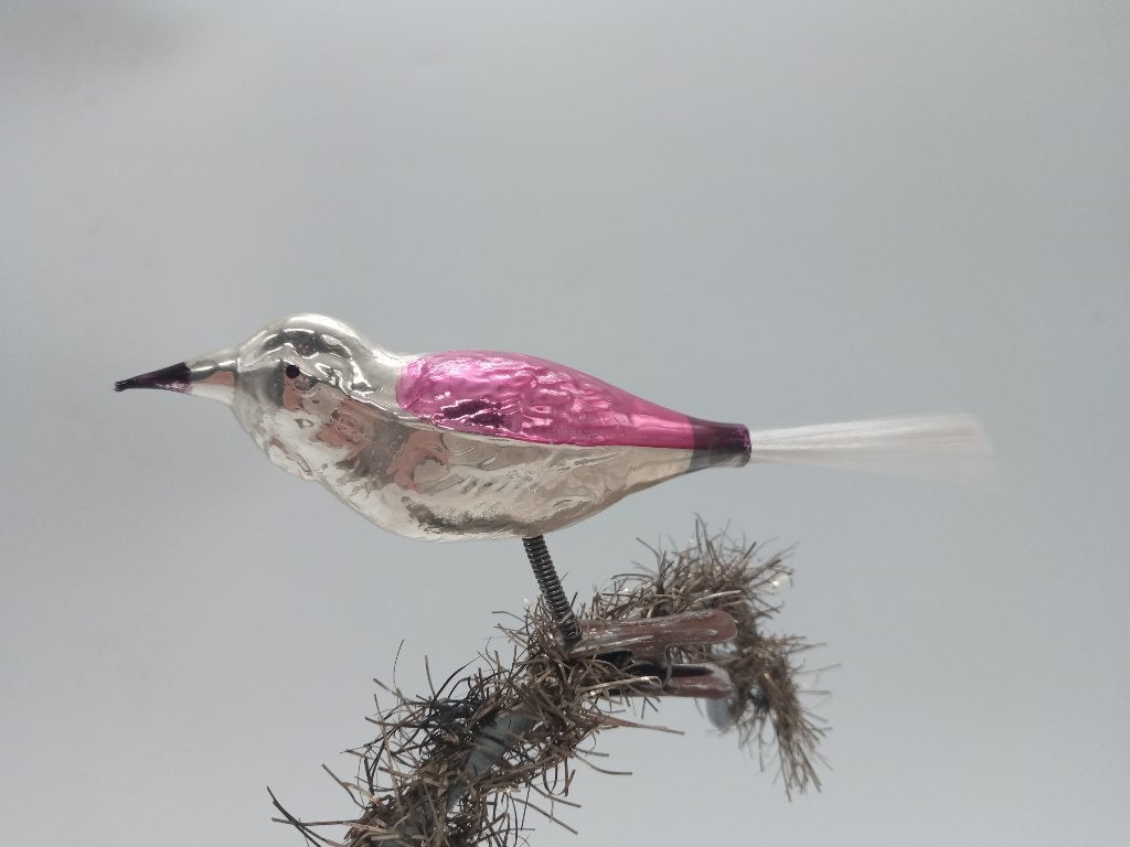 Mooi vintage glazen vogeltje, Ophalen of Verzenden, Gebruikt