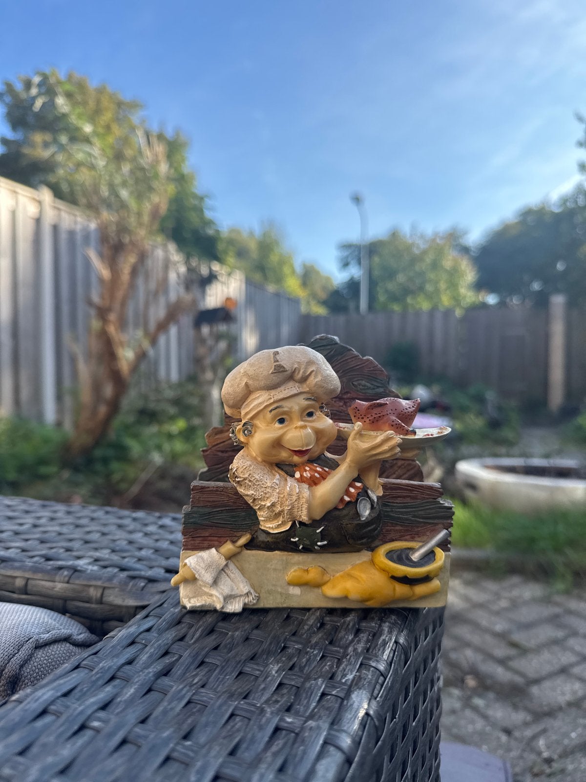 De Loof Collection Efteling Kok Beeldje, Ophalen of Verzenden, Zo goed als nieuw, Beeldje of Poppetje