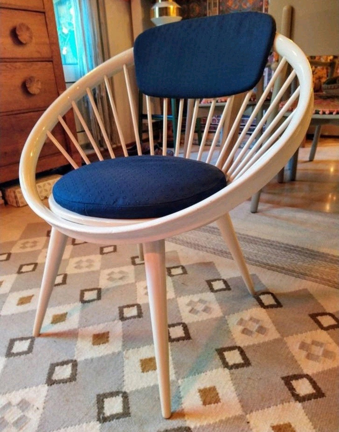 Originele Circle chair van designer Ingve Ekstrom., Huis en Inrichting, Stoelen, Ophalen