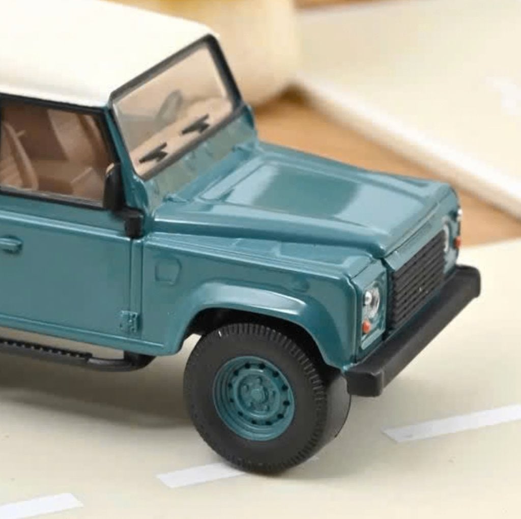 Land Rover Defender Blauw '95 Jet-car 1/43 NOREV Ref. 845109, Hobby en Vrije tijd, Modelauto's | 1:43, Verzenden, Nieuw, Auto