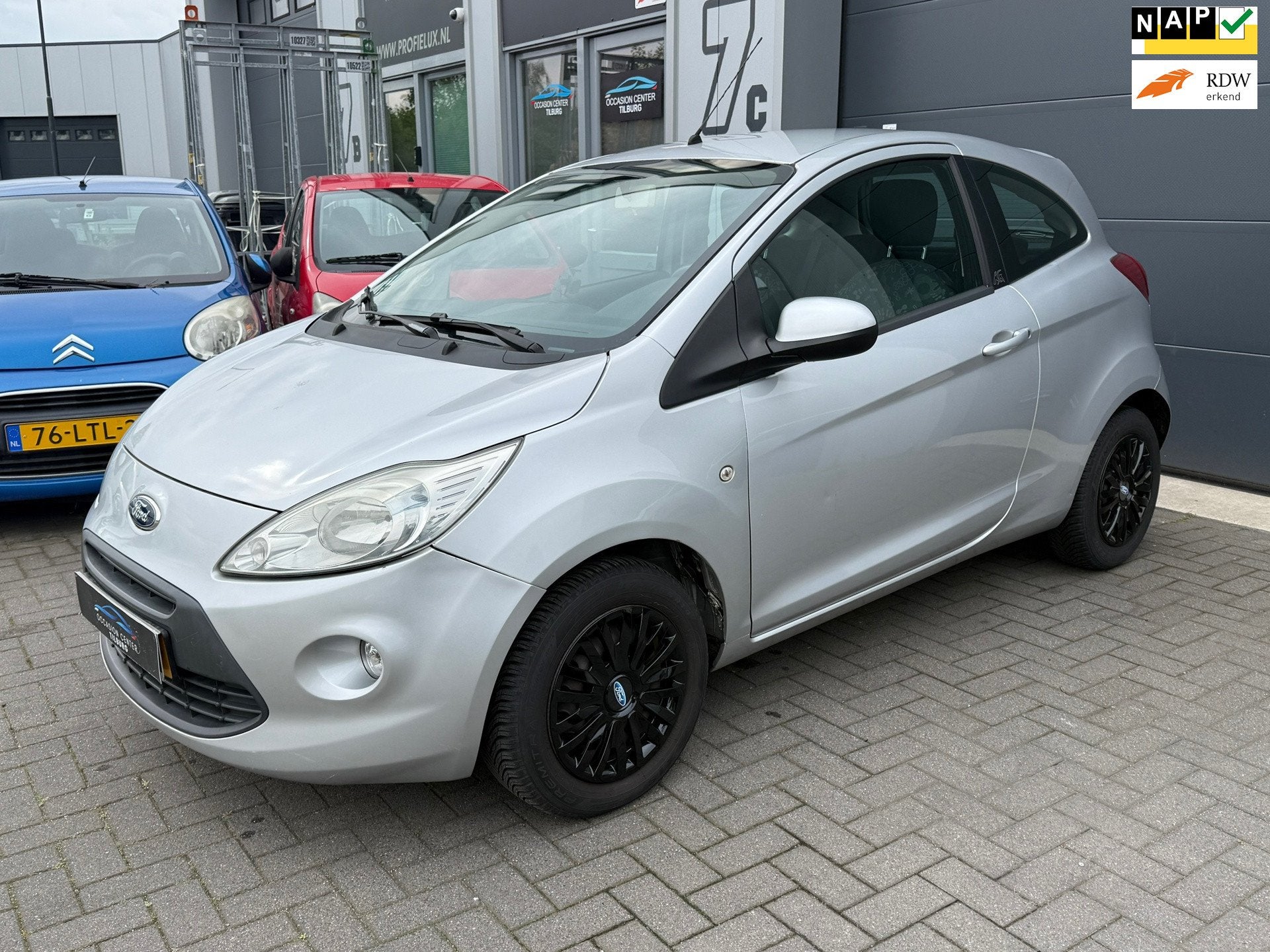 Ford Ka 1.2 AIRCO | ELEKTR PAKKET | APK 11-26 | NAP |, Voorwielaandrijving, Euro 5, Stof, Gebruikt