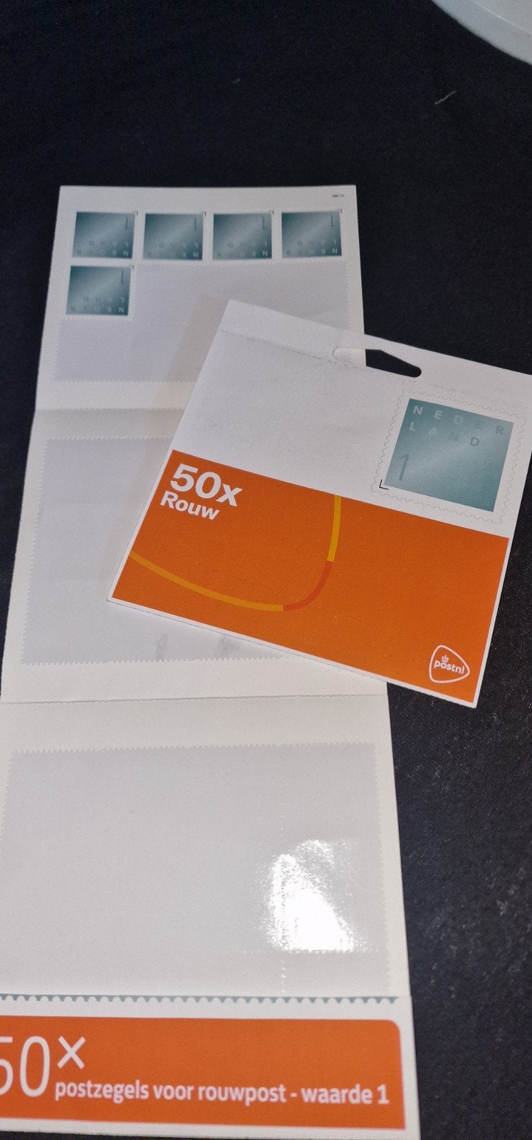 55 Rouwzegels ongebruikt vaste prijs 50 euro, Ophalen of Verzenden, Na 1940, Postfris
