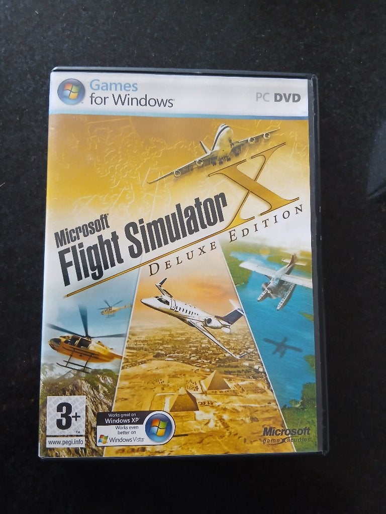 Flight Simulator X de luxe edition, 1 speler, Ophalen of Verzenden, Zo goed als nieuw, Vanaf 12 jaar