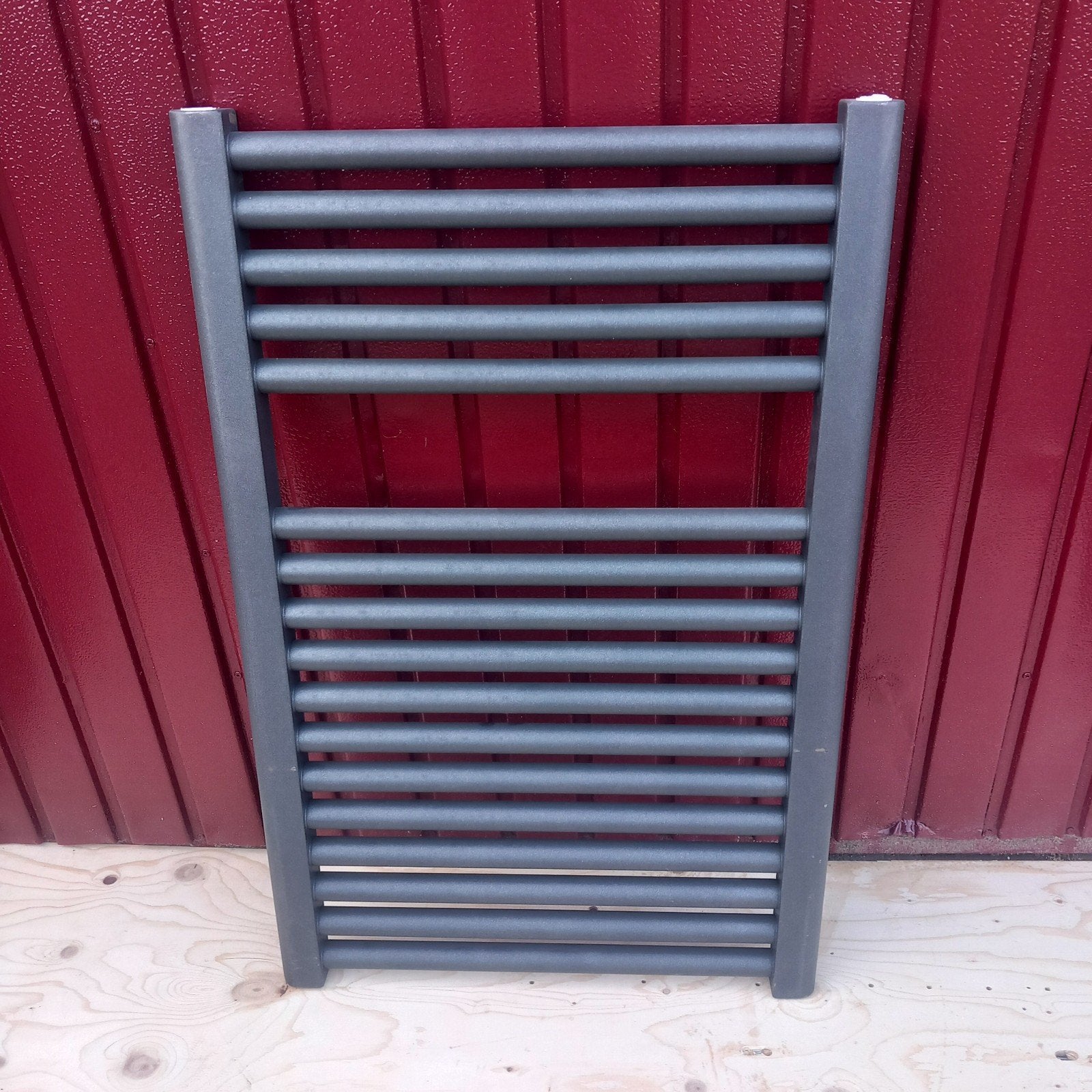 Design radiator  antraciet. Voor badkamer., Ophalen, Radiator, Nieuw, Minder dan 60 cm