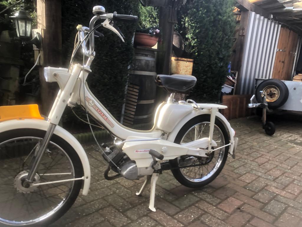 Sparta bromfiets, Ophalen, Sparta