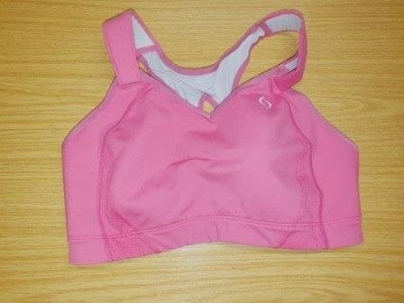 Sport BH 80DD Moving Comfort roze met klittenband sluitingen, Moving Comfort, Ophalen of Verzenden, Roze, BH