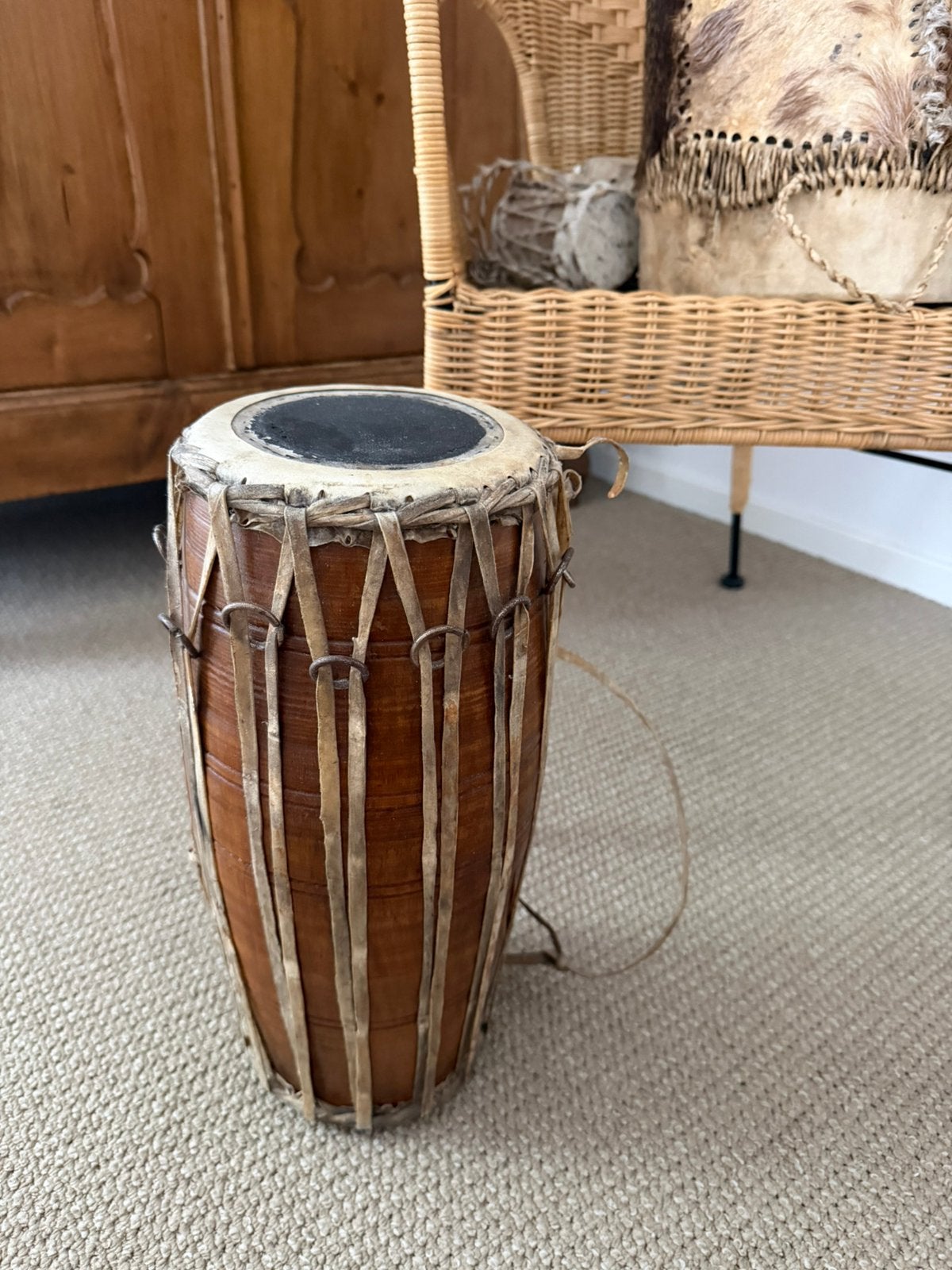 Nepalese volkstrommel, Ophalen, Gebruikt, Melodische percussie