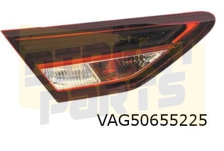 Seat Leon (11/12-1/17) (5F_) achterlicht Rechts binnen (LED)