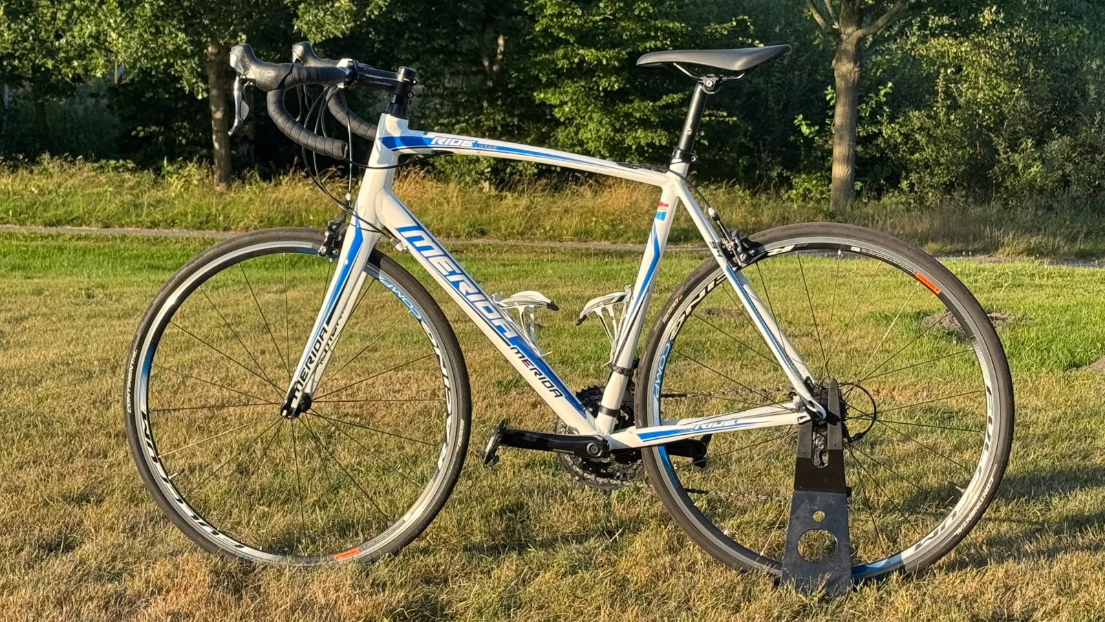 Merida Ride Lite 94 met shimano 105 en 2 zgan banden, Fietsen en Brommers, Fietsen | Racefietsen, Gebruikt, Aluminium, Meer dan 20 versnellingen