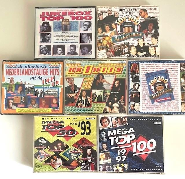 7 Dubbel cd's, uit de oude tijd, Top 100, Top 50 enz, Cd's en Dvd's, Cd's | Verzamelalbums, Ophalen of Verzenden, Gebruikt, Overige genres