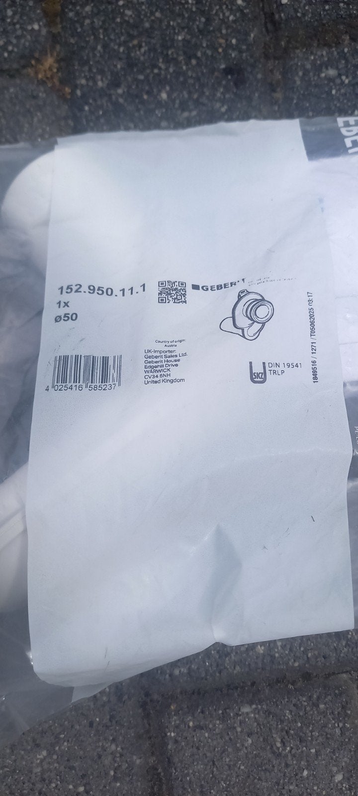 urinoir sifon, Ophalen of Verzenden, Nieuw