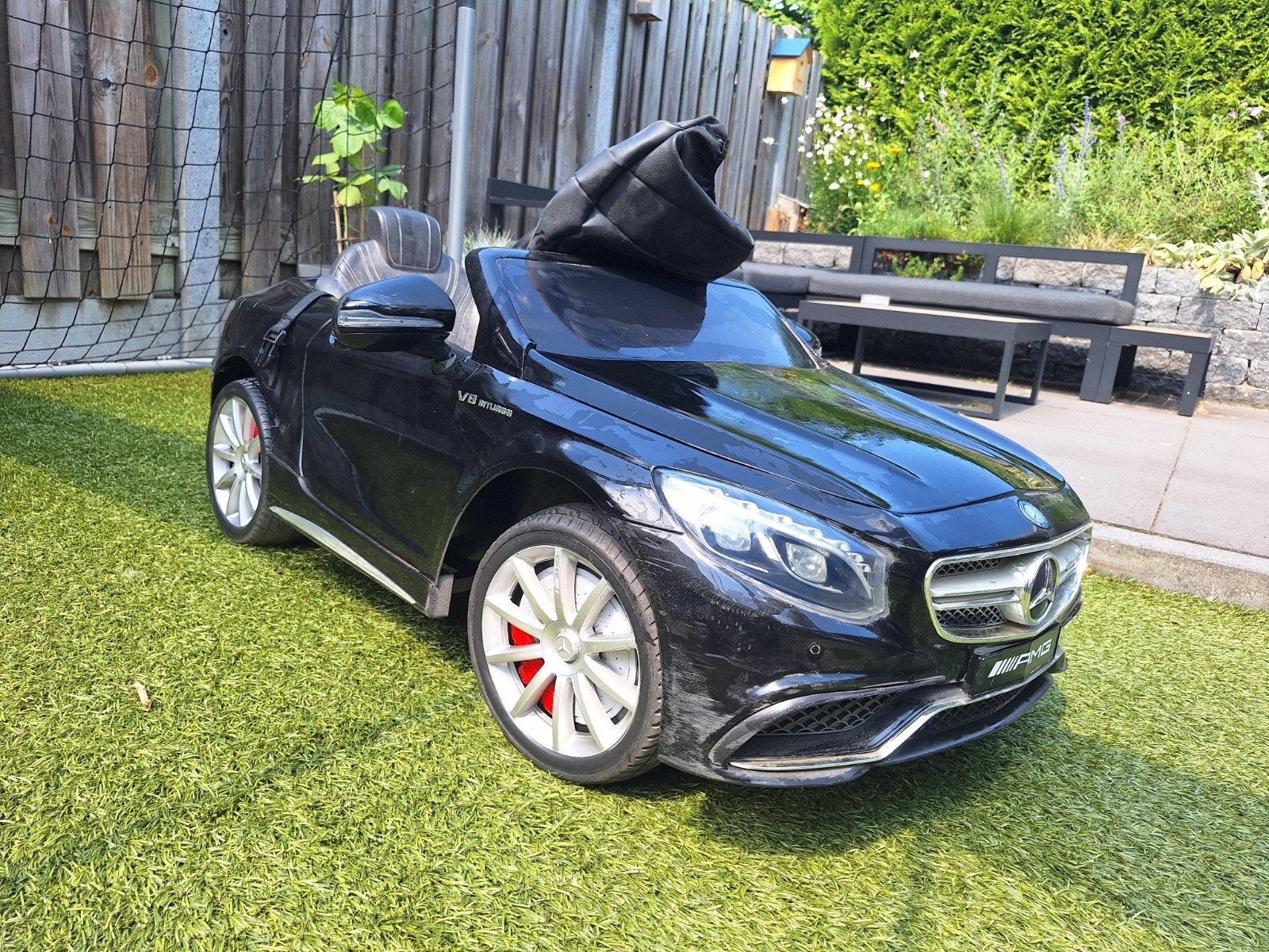 Mercedes-Benz AMG Kinderauto met afstandsbediening, Ophalen, Gebruikt
