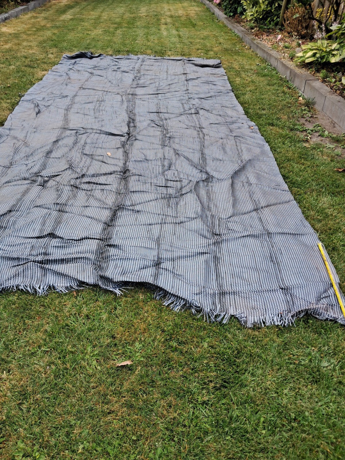 Caravan voortent mat, Ophalen