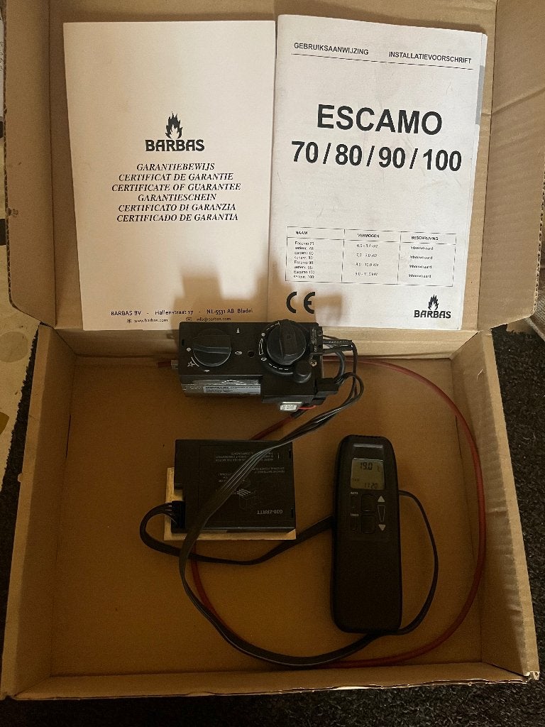 Dru gashaard module Mertik Maxitrol gashaard besturing, Huis en Inrichting, Haarden, Ophalen of Verzenden, Gebruikt, Inbouwhaard
