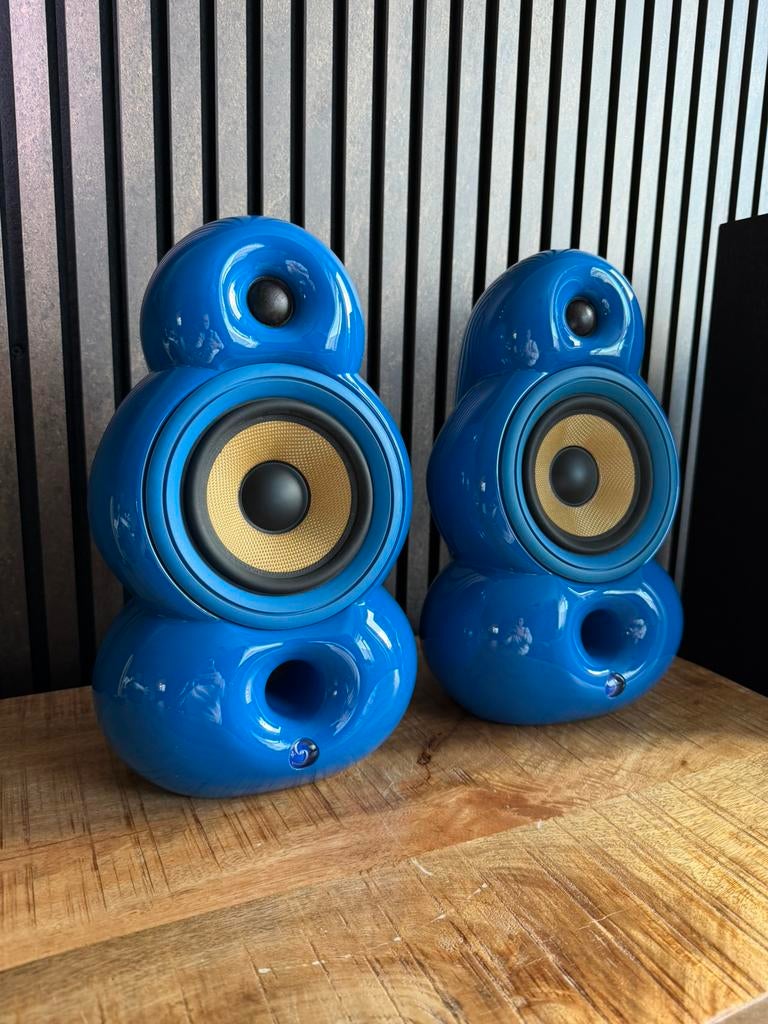 Mooie BlueRoom Minipod Luidsprekers Blauw, Ophalen of Verzenden, Zo goed als nieuw, Bowers & Wilkins (B&W), /