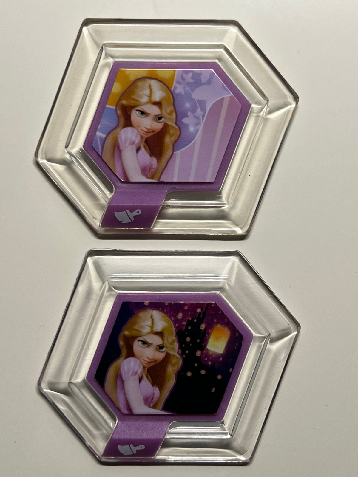 Disney Infinity 1.0 Tangled power discs, Ophalen of Verzenden, Overige figuren, Zo goed als nieuw, Beeldje of Figuurtje