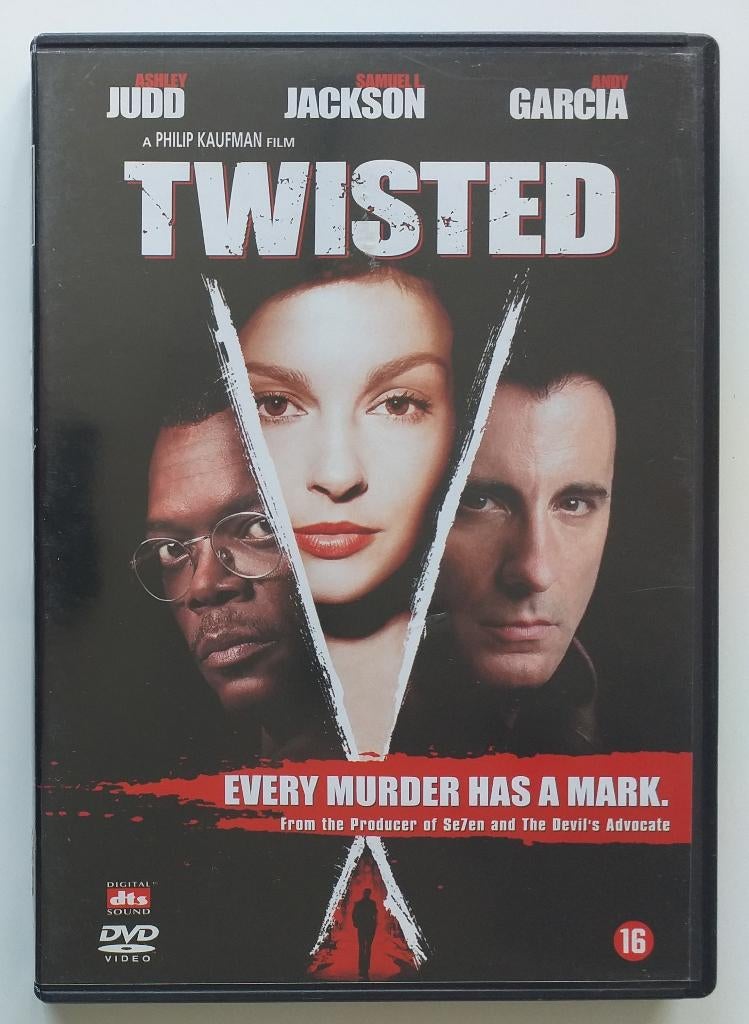 Twisted (2004), Cd's en Dvd's, Dvd's | Thrillers en Misdaad, Detective en Krimi, Vanaf 16 jaar, Ophalen of Verzenden