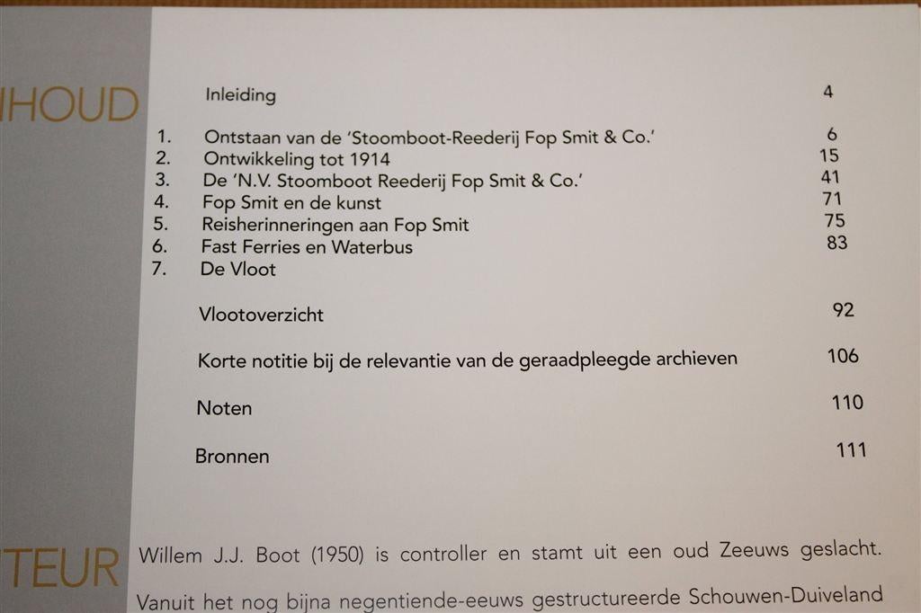 Stoomboot Fop Smit & Co — Maas en Merwe 1878-1951, Ophalen of Verzenden, Zo goed als nieuw
