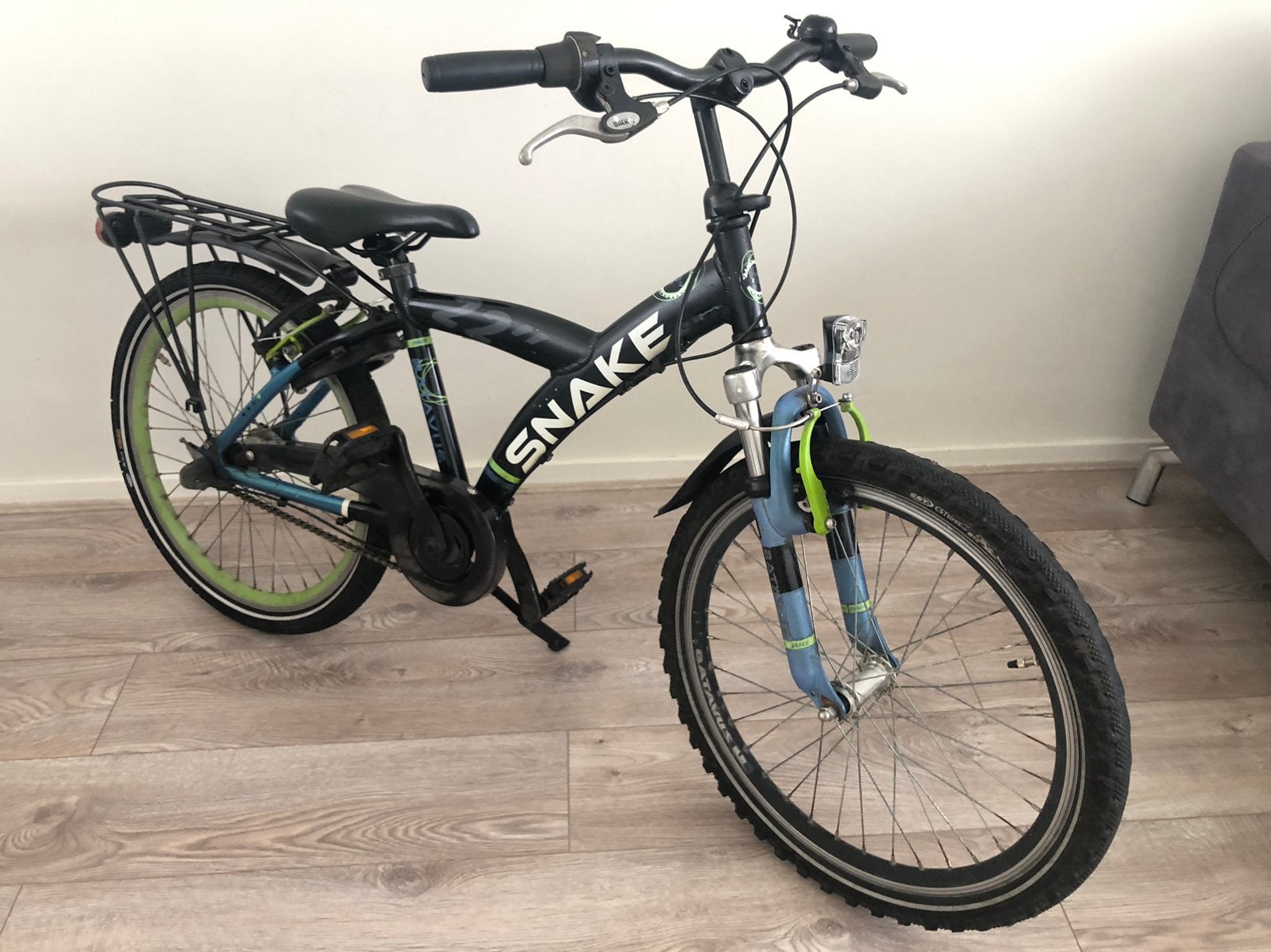 Batavus snake 22 inch, Ophalen, Gebruikt, 22 inch, Versnellingen
