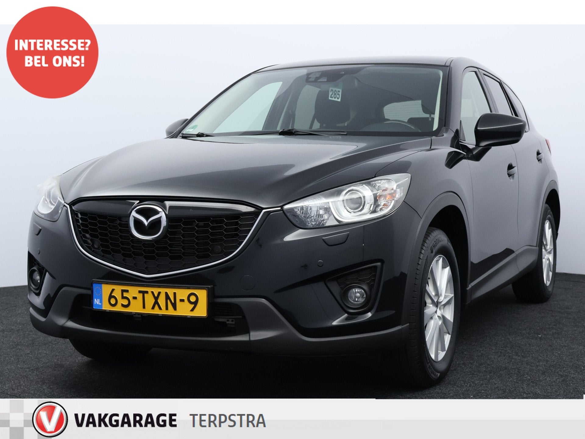Mazda CX-5 2.0 TS+ Lease Pack 2WD/ Trekhaak/ Xenon/ 17'' LMV, Voorwielaandrijving, Euro 5, Stof, Zwart