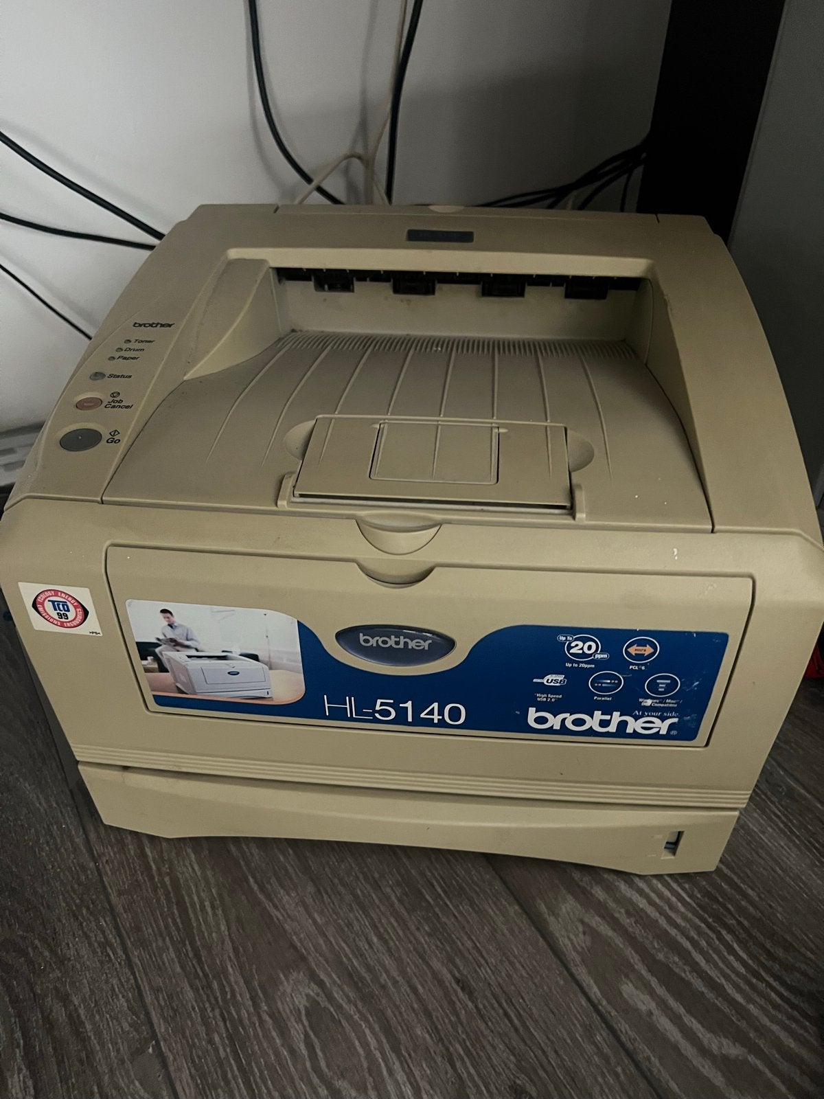 Brother HL-5140 Laserprinter Zwart-wit, goed werkend, Ophalen, Zwart-en-wit printen, Gebruikt, Printer