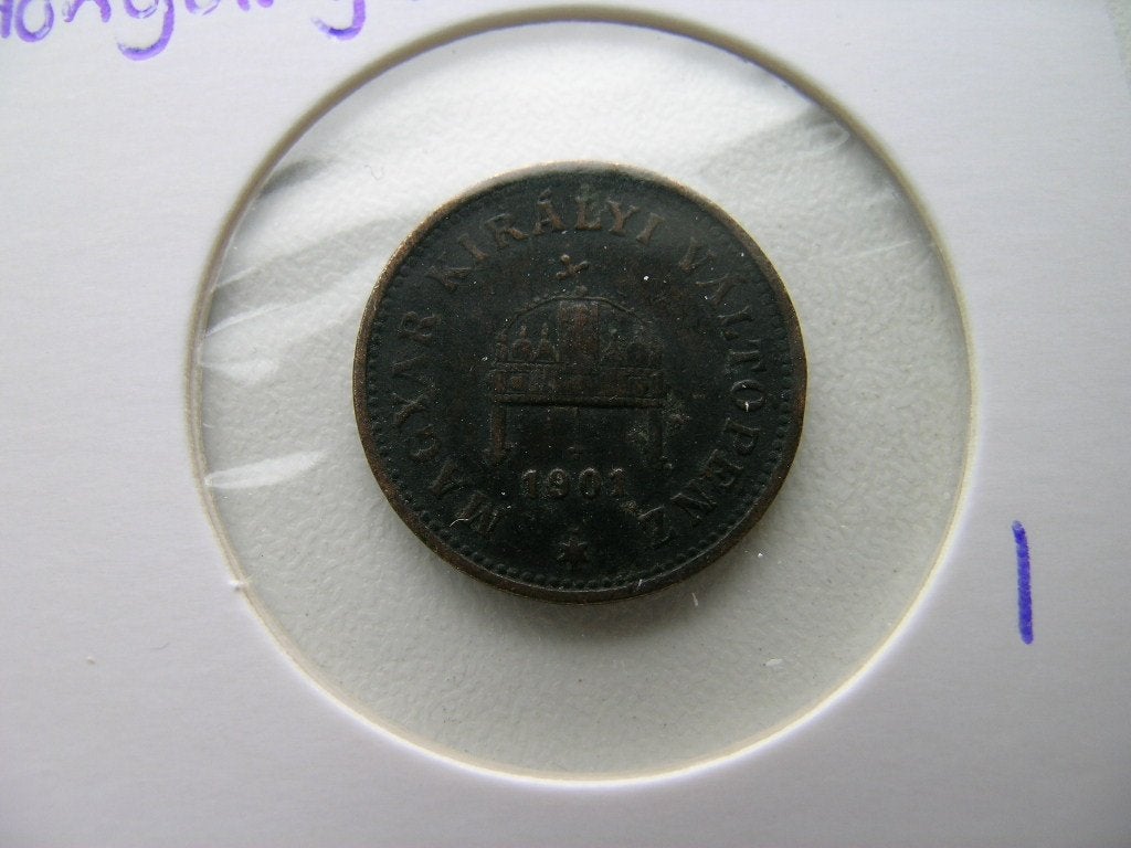 Filler 1901 Hongarije, Ophalen of Verzenden, Hongarije, Losse munt