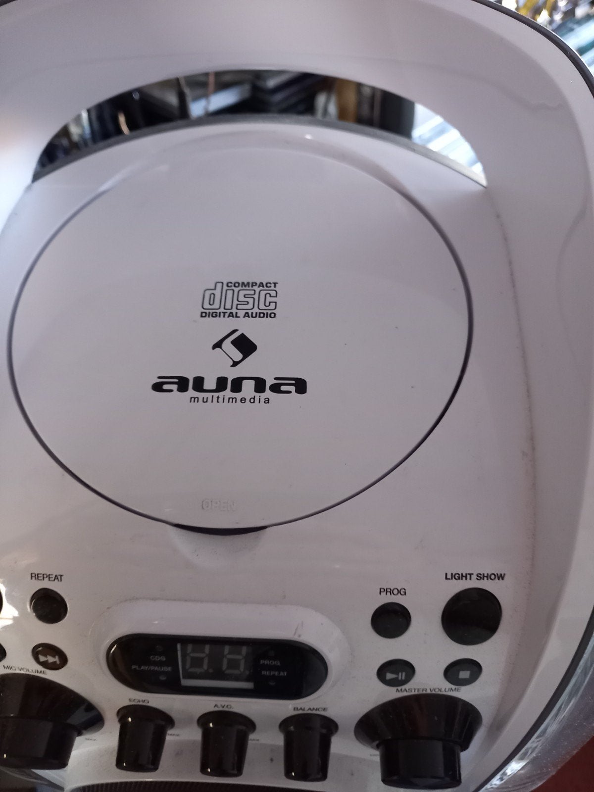 Auna Multimedia Karaokeset met Microfoon, Ophalen of Verzenden, Gebruikt, Complete set