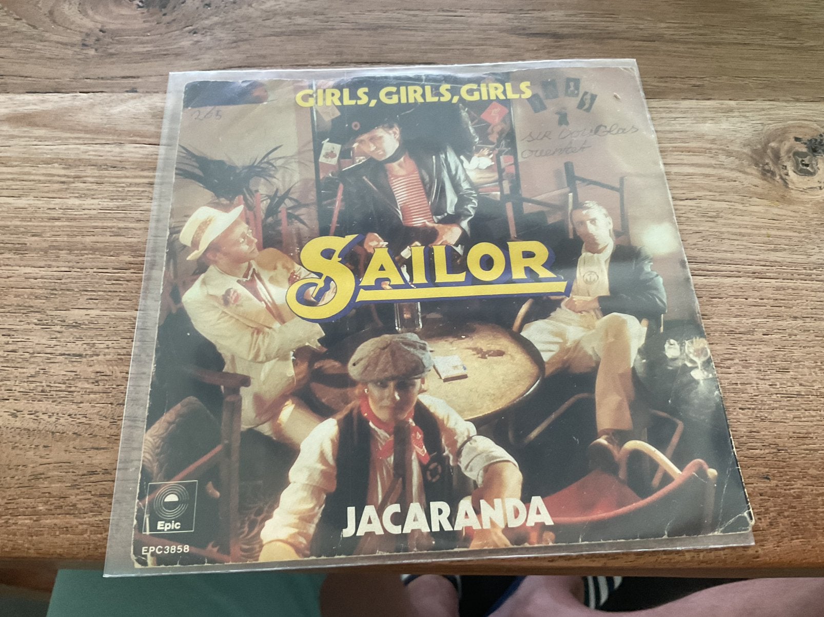 Sailor, Girls, girls, girls, Ophalen of Verzenden, 7 inch, Pop, Single