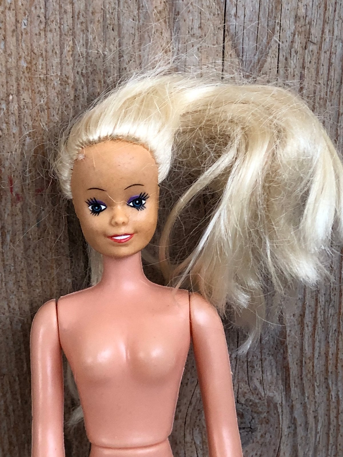 Blonde vintage Barbie pop, Ophalen of Verzenden, Zo goed als nieuw, Barbie