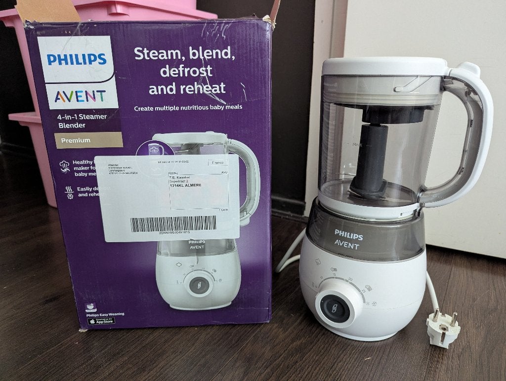 Philips Avent 4-in1-steamer Blender, Ophalen, Gebruikt, Stoomfunctie, Philips Avent