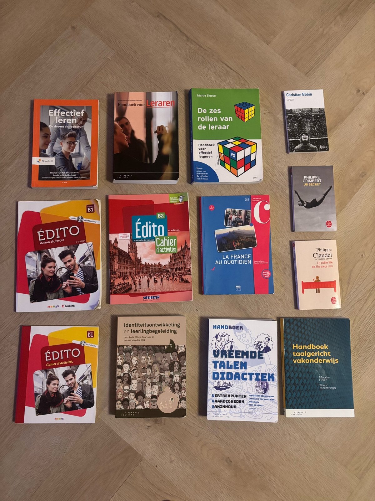 Schoolboeken Frans docent opleiding HvA - 1e jaar, Ophalen of Verzenden, Zo goed als nieuw