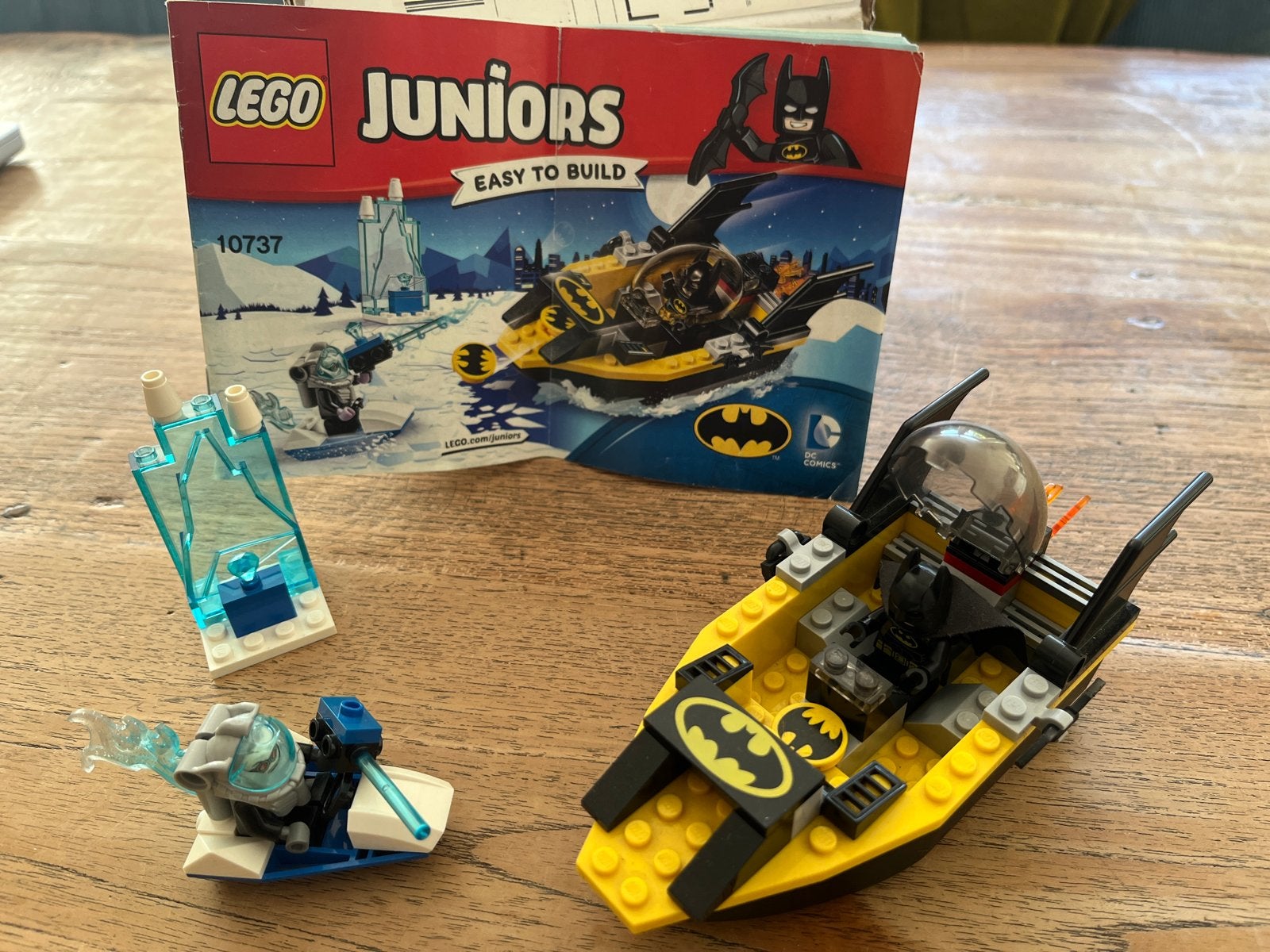Lego Juniors 10737 Batman vs. Mr. Freeze, Gebruikt, Overige thema's, Lego, Ophalen of Verzenden