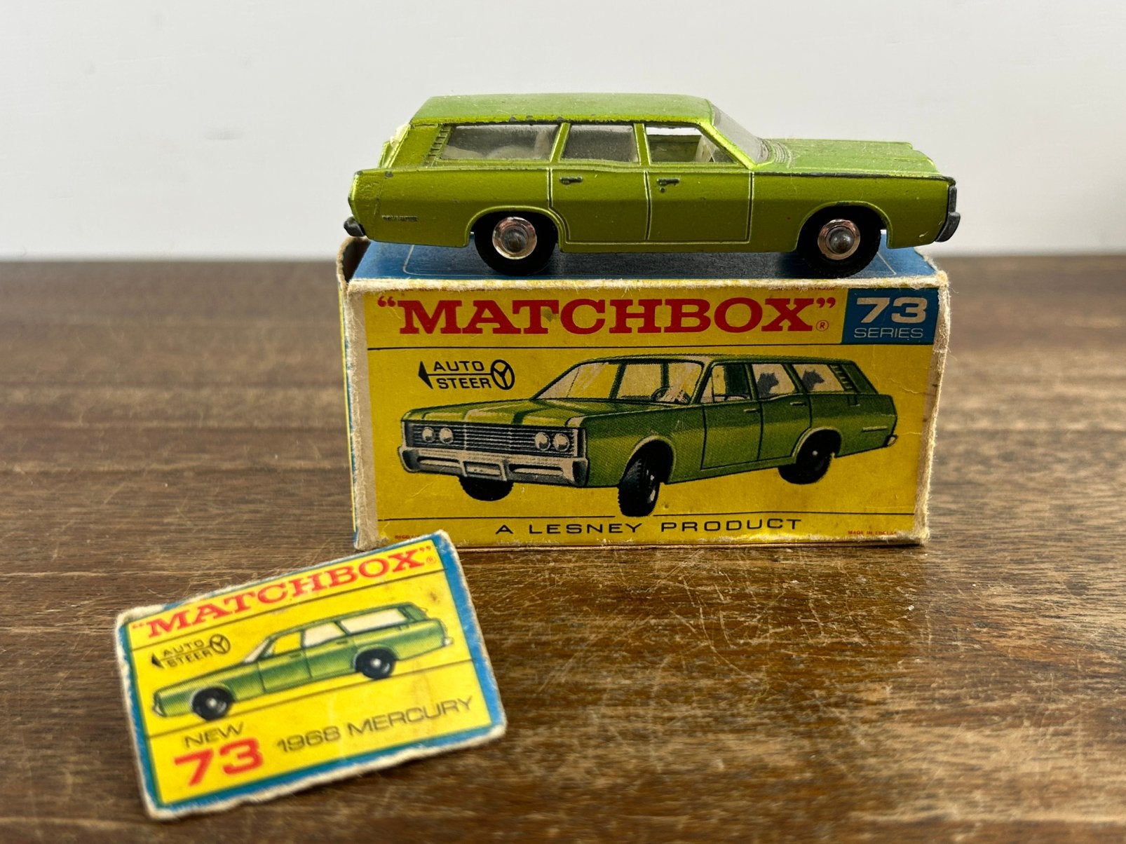Matchbox 73 1968 Mercury, Ophalen of Verzenden, Zo goed als nieuw, Auto, Matchbox