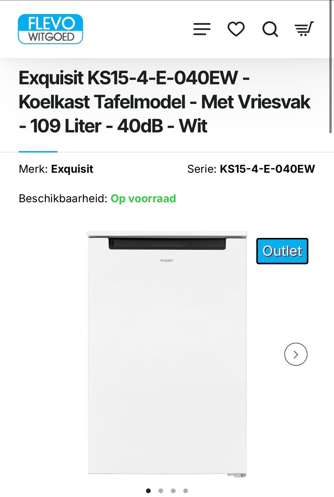 Small Refrigerator with freezer compartment (109L capacity), Gebruikt, 100 tot 150 liter, Met vriesvak, Ophalen