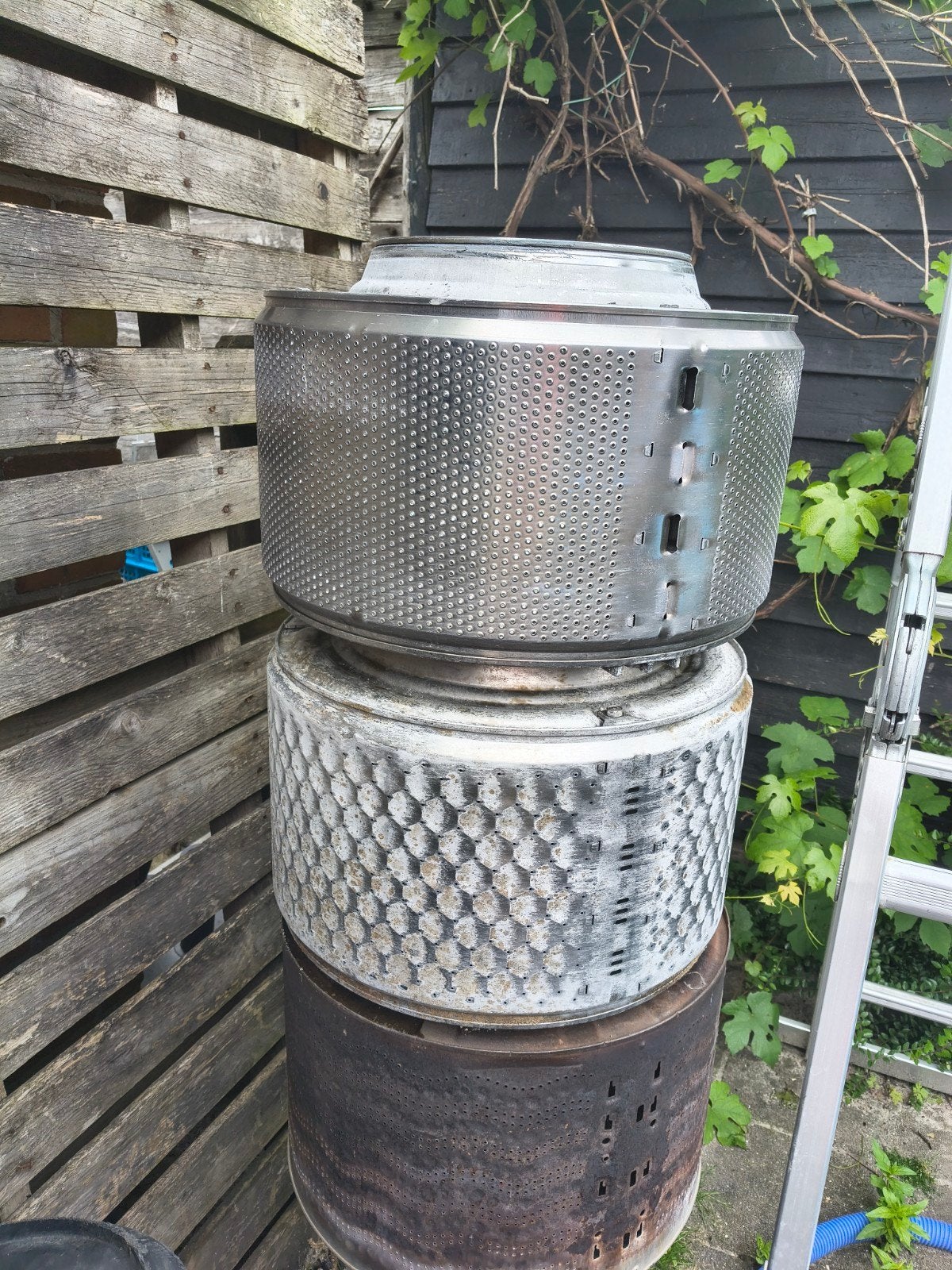Vuurkorf wasmachine trommel Miele voorlader, Ophalen of Verzenden