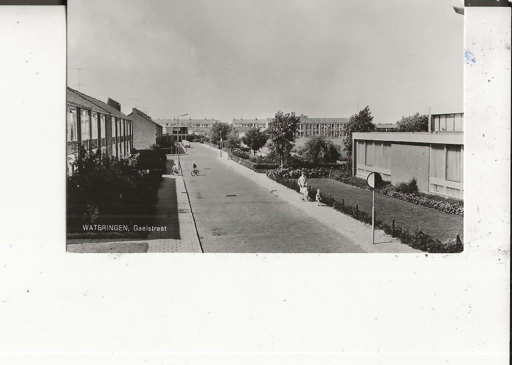 Wateringen Gaelstraat J Lipman, Ophalen of Verzenden, 1940 tot 1960, Ongelopen, Zuid-Holland
