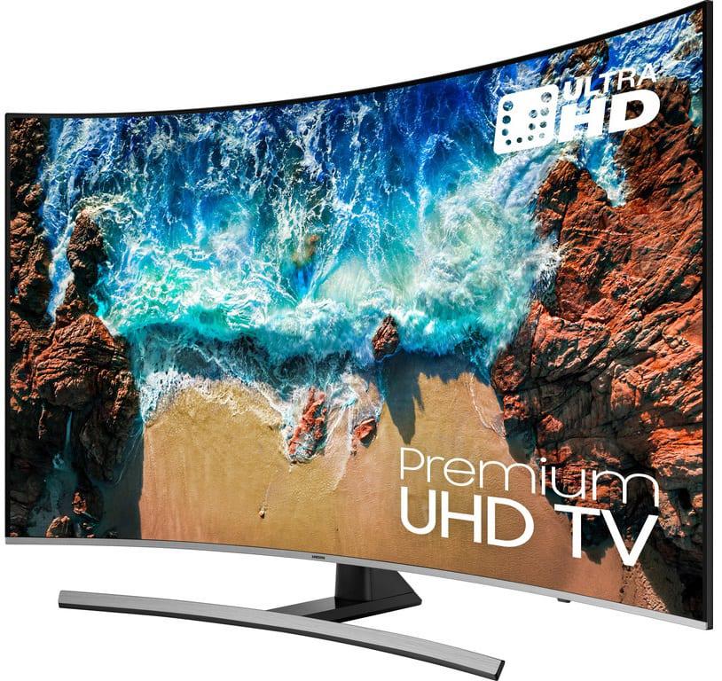 4k samsung curved smart tv 55 inch 100hz winkelprijs 1400,-, Audio, Tv en Foto, Televisies, Ophalen of Verzenden, Zo goed als nieuw