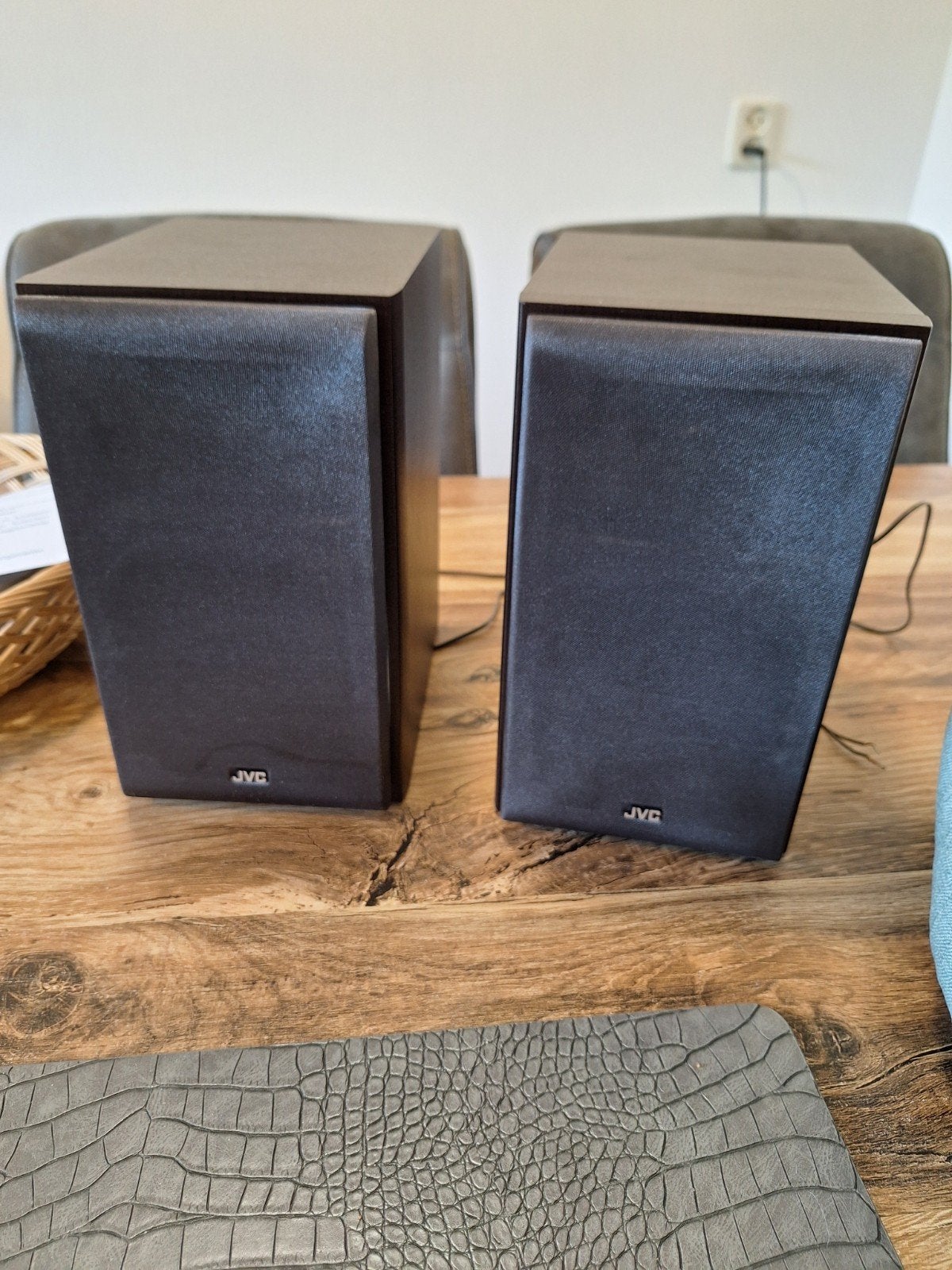 JVC Boekenplank Luidsprekers - Compact en Krachtig Geluid, Ophalen, Gebruikt, JVC, Minder dan 60 watt