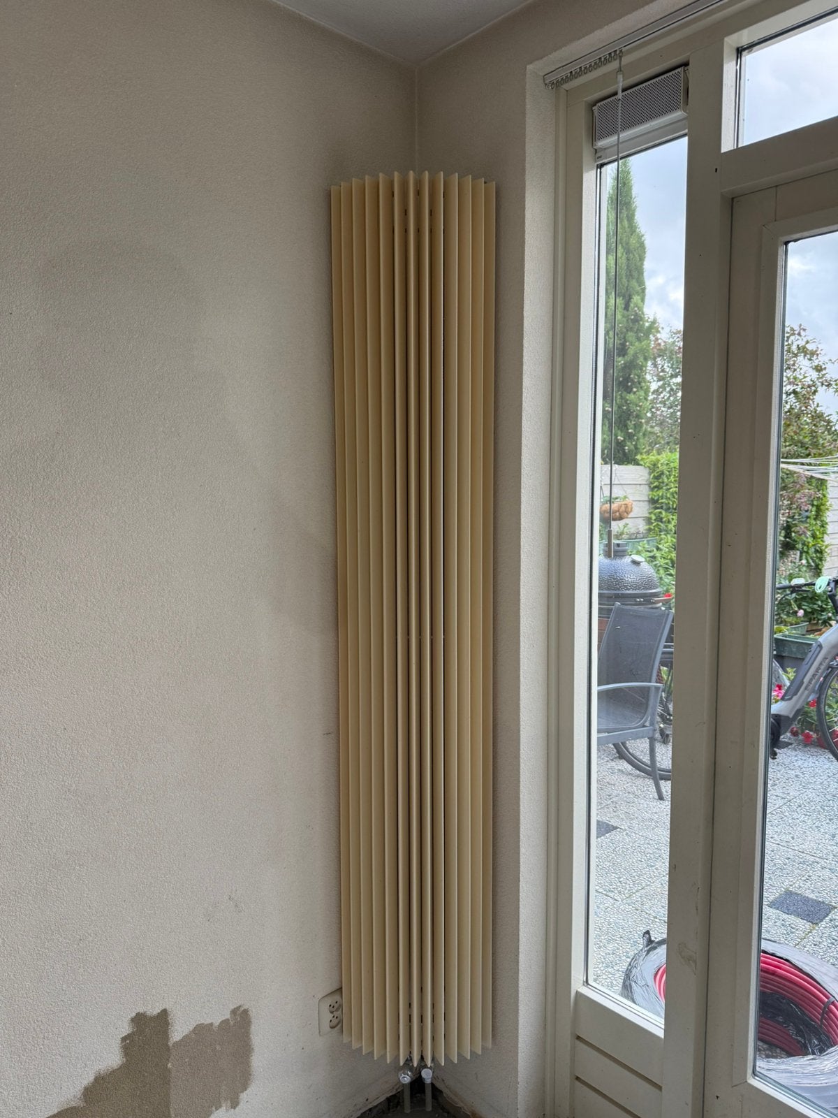 Verticale hoek design radiator, Ophalen, Gebruikt, Radiator, Minder dan 60 cm