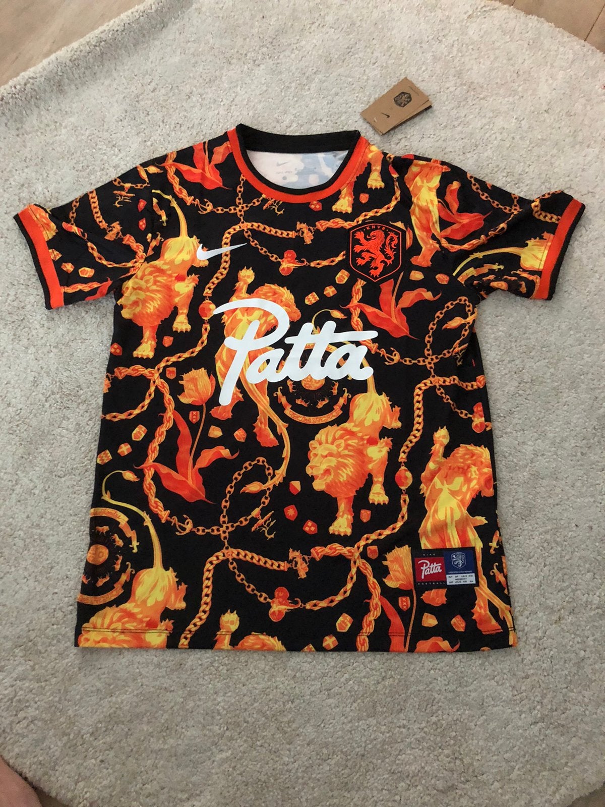 Patta Nederland trainingsshirt - Maat M, Maat M, Ophalen of Verzenden, Nieuw, Shirt