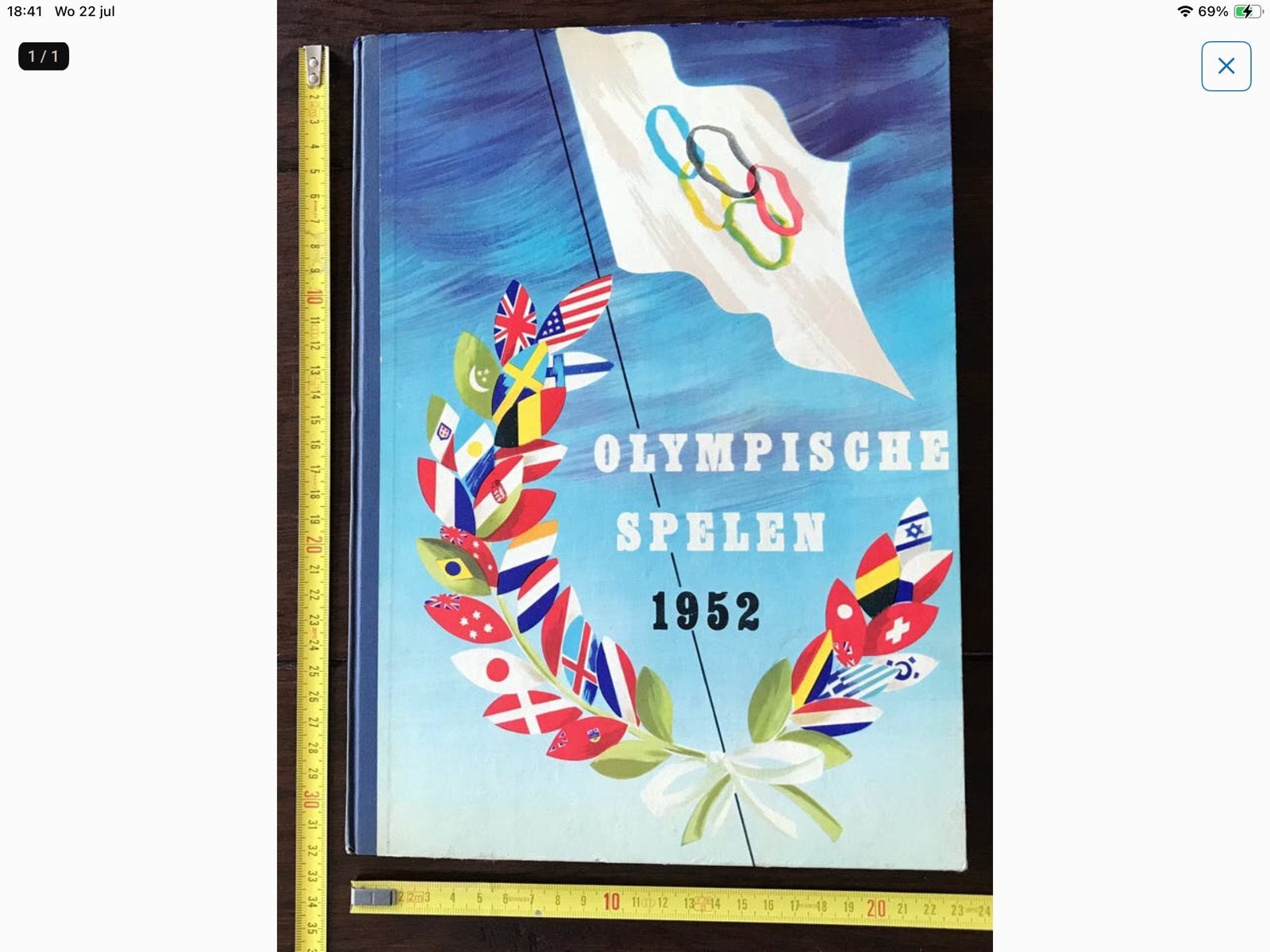 Oud Album Olympische Spelen 1952, Ophalen of Verzenden, Zo goed als nieuw