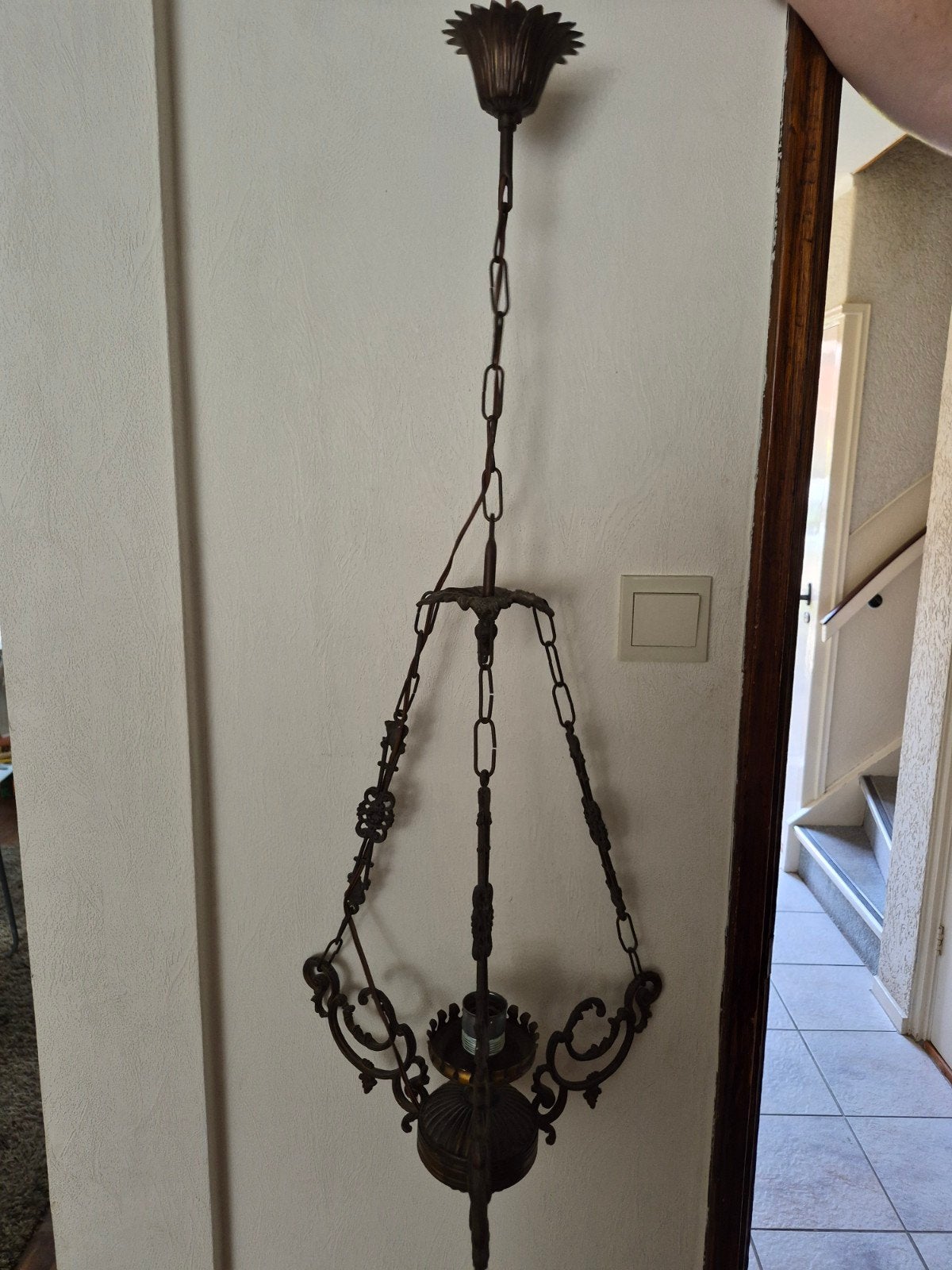 antieke hanglamp, Huis en Inrichting, Ophalen