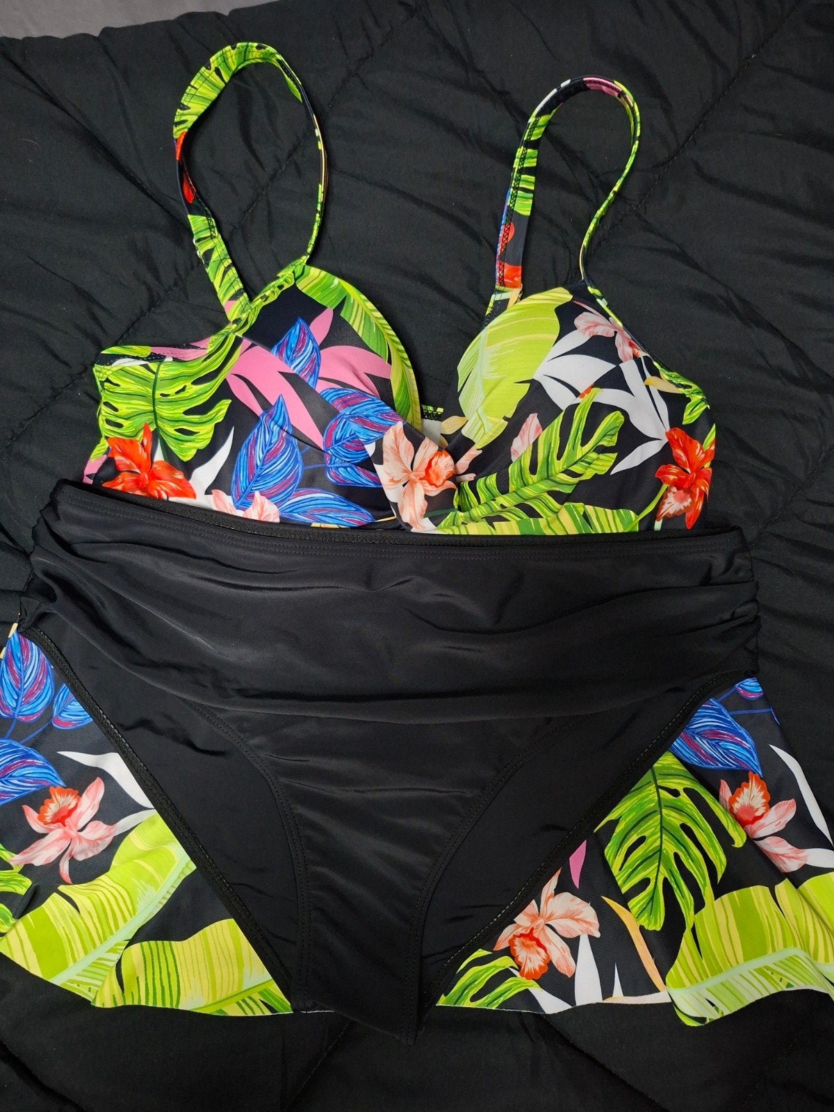Nieuwe tankini - Maat XL, Kleding | Dames, Badmode en Zwemkleding, Overige typen, Meerkleurig, Nieuw, Ophalen of Verzenden