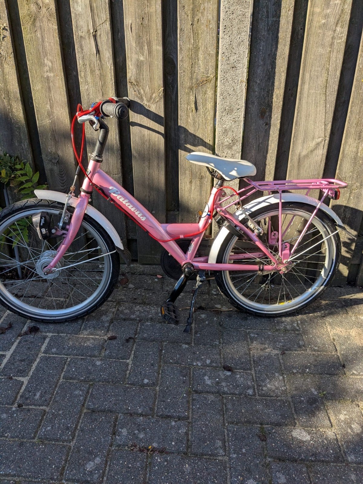Roze kinderfiets 20 inch