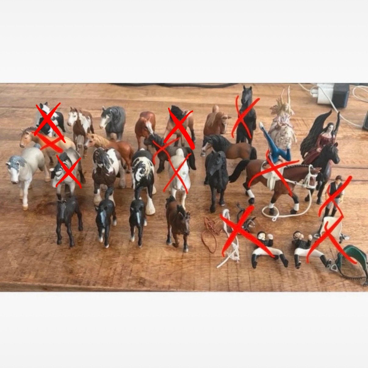 Schleich paarden (2000-2009) - Diverse modellen, Ophalen of Verzenden, Gebruikt